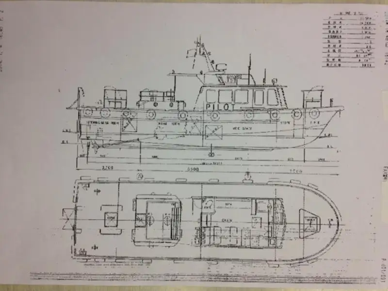 Bateau pilote à vendre