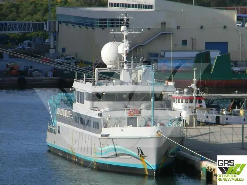 Navire d'arpentage à vendre
