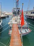 Bateau-pompier à vendre