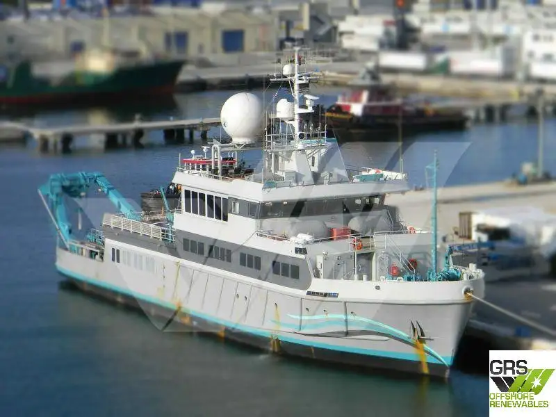 Navire d'arpentage à vendre
