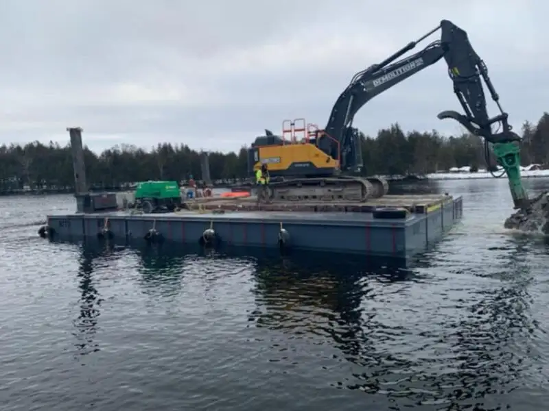 Barge à vendre
