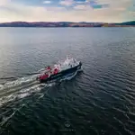 Navire d'enquête à vendre